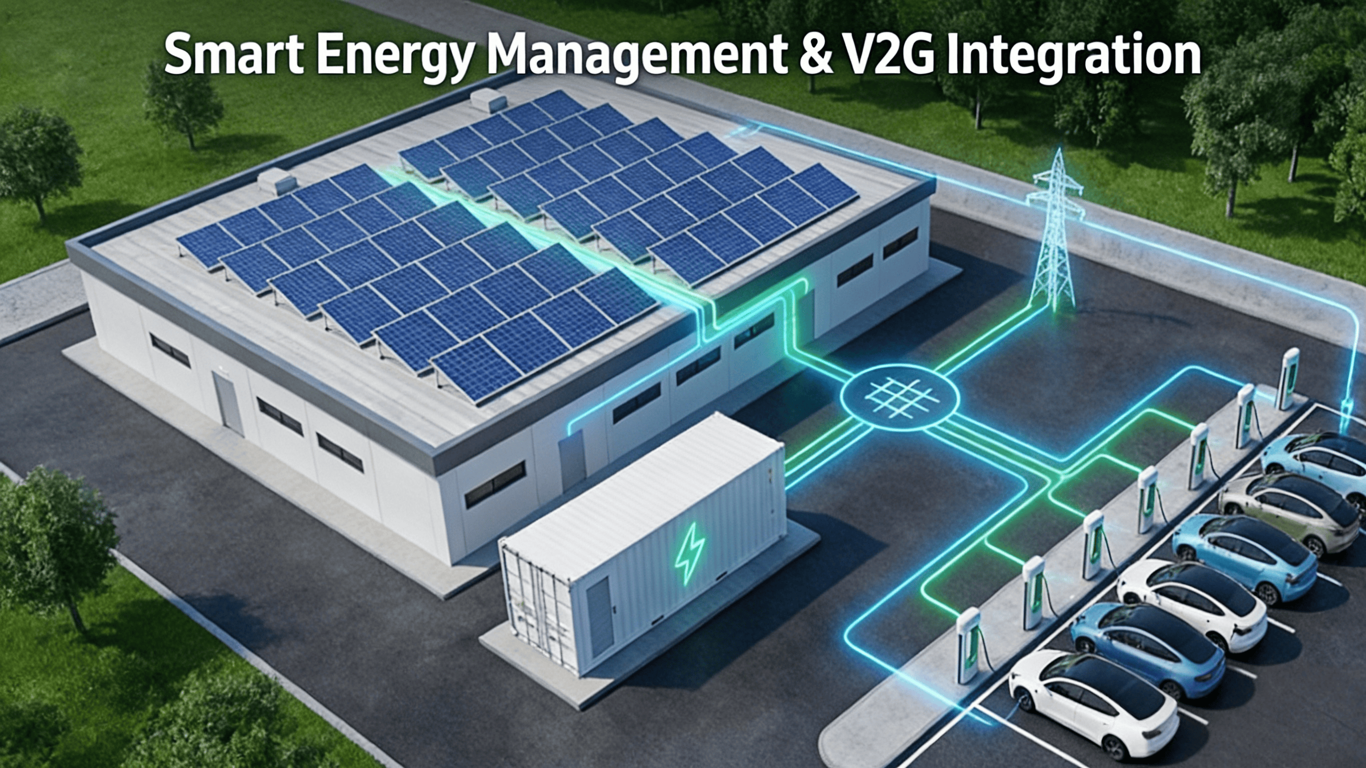 Smart Energy Management & V2G Integration